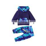 Kids Tracksuit Baby Outfit Clothing Sets Tie Dye Hoodie thumbnail-3