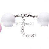 Christmas Girl Necklace With Bow Kids Chunky Bubble Beads Necklace Holiday Gift thumbnail-6