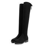 Winter crossover strap thigh-high boots woman 2020 new autumn style Fashionable, comfortable, versatile, thin leg artifact