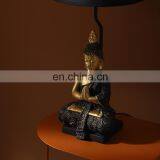Chinese Classical Figure Statue Decoration Luxury Gold Resin Base Buddha Shape Modern Cheap Desk Lamps for Church thumbnail-6