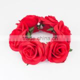 new product jewelry fashion cheap simple beautiful rose flower jewelry headwear