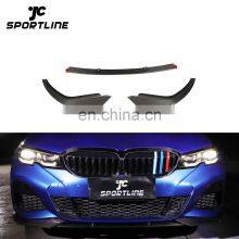 Carbon Fiber NEW 3 Series G20 Front Valance Lip for BMW G20 330i M340i Sedan 2019-2020 thumbnail-1