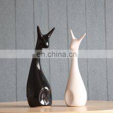 Best Price Home Furnishing Art Supplies Ceramic Deer Craft thumbnail-4