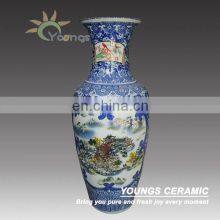 Jingdezhen Traditional High Floral Vases