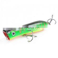 10 Colors 8cm 11.4g Fishing Bait Saltwater Topwater Trout Bass Salmon Popper Bait thumbnail-3