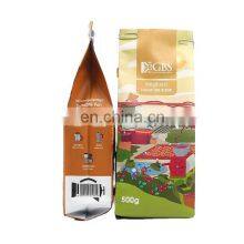 Manufacture Custom Printed Logo Recycle Eco-friendly 250g Empty Coffee Bags With Valve thumbnail-1