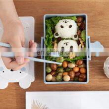 Customizable Cartoon Themed Eco Friendly Wheat Straw Children Cute Tiffin Lunch Box thumbnail-3