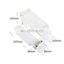 Cost Effective High Quality Custom Logo Transparent Playing Set Chip Poker Card Holder thumbnail-5