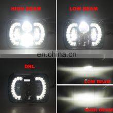 5*7 Inch Led Replacement Lamp With DRL High/low Beam Shanghai Sanfu