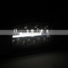 Lantsun 6459 64w Jumbo Light OVAL Straight Neon Position Light LED Drive Work Light Cars Aluminum 6500k 6500LM IP68 thumbnail-5