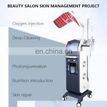 Diamond Glow Machine Water Dermabrasion Pdt Machine With Steam Pdt Light Therapy Machine 4 In1 thumbnail-4