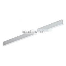 High Quality Modern Office Hotel Indoor Aluminum Smd Hanging 20w 40w Led Tube Light thumbnail-2