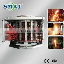 100kg200kg500kg Electrotherm Induction Crucible Melting Furnace for Aluminium, Copper Melting thumbnail-2