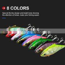 JOHNCOO Sinking Fishing Lure 80MM 20.5G Hard Metal VIB Fishing Lures for Seabass Inshore Sea Fishing thumbnail-2