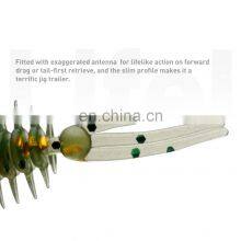 JOHNCOO 45mm 0.4g 50pcs Shrimp Bait Ocean Rock Lure Bass Swim Soft Worm Fishing Lure thumbnail-3