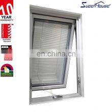 Superhouse House Finished Share Aluminum Glass Awning Window Equipped Grill and Flyscreen thumbnail-3