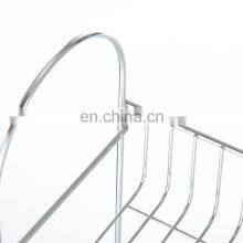 3-tier Bathroom Storage Organizer Shelf Telescopic Freestanding Rack thumbnail-4