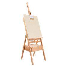 150 CM Wooden Easel Stand Floor Table Studio Art Easel Wood For Artists thumbnail-2