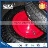 High quality 16 inch pneumatic rubber wheel small wheelbarrow wheels 4.80/4.00-8