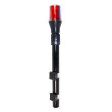 12V Rotating Traffic Patrol Motorcycle Rear Led Strobe Warning Pole Light thumbnail-1