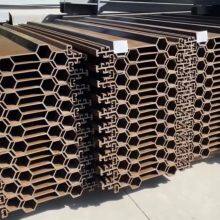 2025 High Quality Double Hole PVC Trench Sheet Pile Plastic Sheet Pile for Temporary Cofferdam thumbnail-1