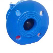 Factory Direct DIN3202 PN10 PN16 Ductile Iron GGG50 Cast Steel Flange Ball Type Check Valve Non Return Valve thumbnail-6
