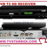 hot selling h.264 mpeg4 dvb t2 hd dvb t2 set top box for colombia