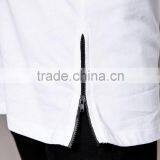 Gold/silver/black Side Zips T-shirt thumbnail-2