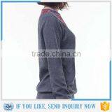 Cashmere Women Knitting Patterns Bat Sleeve Sweater for Ladies thumbnail-2