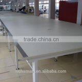 Industrial Cloth Cutting Table With Standard Thickness of 2.5cm Fireproof Laminate