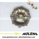 China Supplier Stamped Wrought Iron Leaves Gate Parts/stamped Leaves/Stamped Flowers,Wrought Iron Stamped Flowers Components thumbnail-1