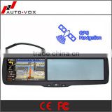 WCE6 system GPS car mirror DVR for rearview
