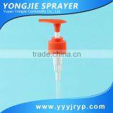 Cosmetic Cream Orange Plastic PP 24/410 Lotion Pump