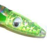 Resin Head and PVC Skirts With Nylon Big Game Fishing Lure Sea Trolling Fishing Lure