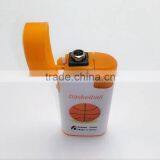 Sports Printed With Cap Flameless Oil Recharg Windproof Lighter thumbnail-4