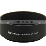 JJC Digital Camera Metal Screw-in Standard Lens Hood 52mm for zoom lenses