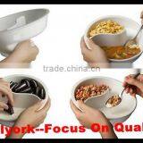 Plastic Swoop N Scoop Cereal Milk Bowl Obol Bowl Salad Bowl thumbnail-2