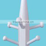 Coat Hangers, Chrome Clothing Rack, Wooden Clothes Horse thumbnail-3