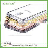Metal Bumper Cover for Samsung Galaxy NOTE 3 With Diamond