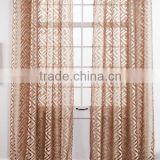 made to order elegant burn out sheer curtain and drapes