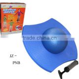 wholesale pvc bounce ball with platform rock hopper balance ball platform pogo ball