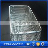 stainless steel kitchen cooking wire mesh basket