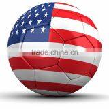 Super High Quality American Country Flag 5# Traing Soccer Ball