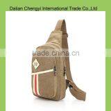 Trendy Tactical Qualified Portable Canvas Chest Bag With Compartment