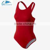 Top sale high quality sexy red retro swimming costume for arena