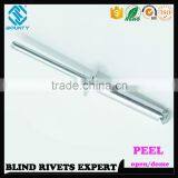 HIGH QUALITY OPEN END FACTORY PROTRUDING CROWN HEAD ALU/ST PEEL RIVETS thumbnail-3
