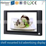 Flintstone 7 Inch Motion Activated ir Body Sensor Auto Loop Play Small Lcd ad Display thumbnail-5