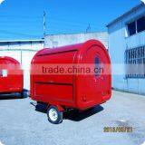 Hot Dog Cart/mobile Food Trailer Cart With Big Wheels for Sales XR-FC220 D thumbnail-4