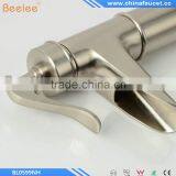 Hot Selling Brushed Nickel Bathroom Waterfall Basin Tap thumbnail-6