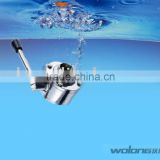 SS 304 Sanitary stainless steel manual welded 3 piece ball valve